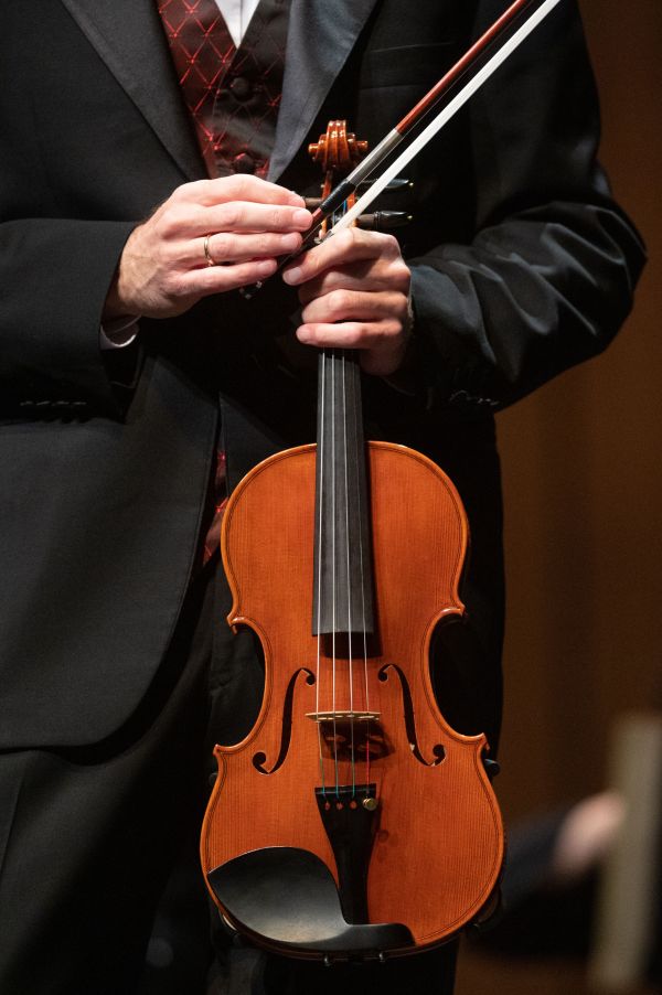 Refined violin virtuoso